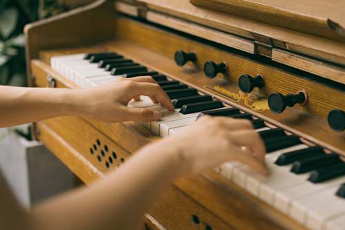 music person playing piano piano